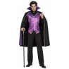 Disfraz de Vampiro Morado para Hombre - Disfraces Halloween Vampiros - Disfraces de Vampiros y Goticos para Hombre