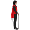 Disfraz de Vampiro Rojo para Hombre - Disfraces Halloween Vampiros - Disfraces de Vampiros y Goticos para Hombre