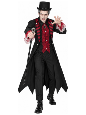 Disfraz de Vampiro Gotico para Hombre - Disfraces Halloween Vampiros - Disfraces de Vampiros y Goticos para Hombre