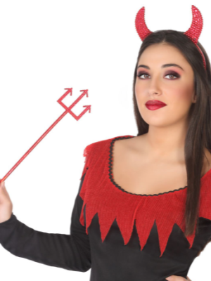 Diadema Banyes De Diable Amb La Llum