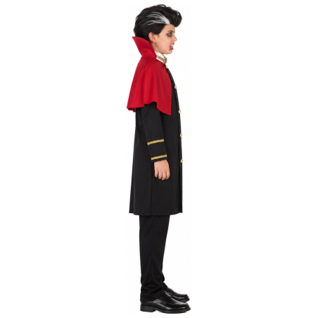 Disfraz de Vampiro Clasico para Niño - Disfraces Halloween Vampiros - Disfraces de Vampiros y Goticos para Niños