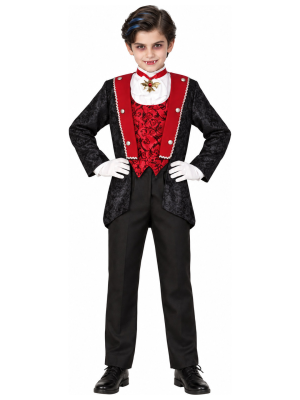 Vestit De Vampir Calb Vermell Nen