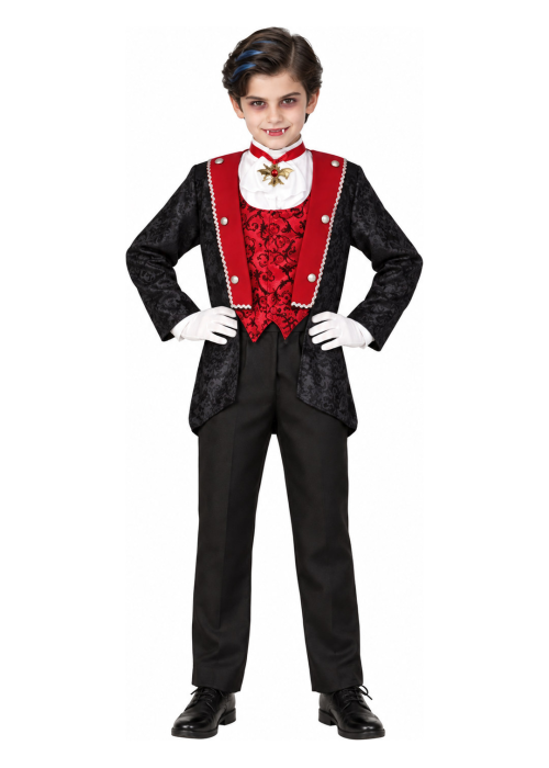 Vestit De Vampir Calb Vermell Nen