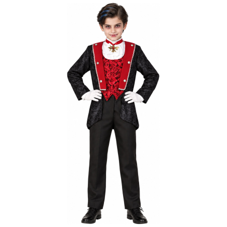 Vestit De Vampir Calb Vermell Nen
