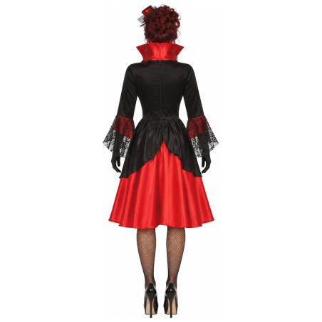 Disfraz de Vampiresa Roja para Mujer - Disfraces Halloween Vampiros - Disfraces de Vampiresas y goticas para Mujer
