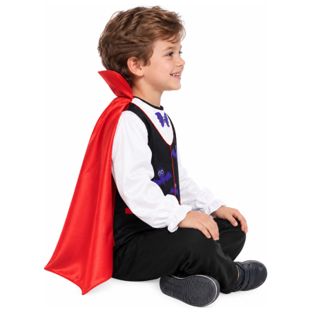 Disfraz de Vampiro Clasico para Bebe - Disfraces Halloween Vampiros - Disfraces de Vampiros y Vampiresas para Bebes