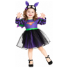 Disfraz de Vampiresa Murcielago para Bebe - Disfraces Halloween Vampiros - Disfraces de Vampiros y Vampiresas para Bebes