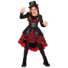 Disfraz de Vampiresa Steampunk para Niña - Disfraces Halloween Vampiros - Disfraces de Vampiresas y Goticas para Niñas