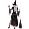 Disfraz De Bruja Negra Elegante Mujer - Disfraces Halloween Brujas