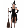 Disfraz De Bruja Negra Gotica Mujer - Disfraces Halloween Brujas