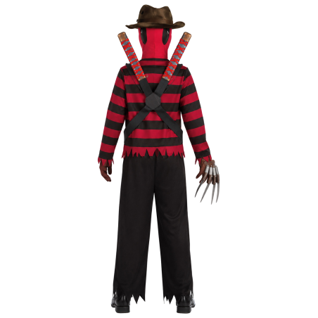 Disfraz De Freddy Pool Infantil - Disfraces Freddy Krueger Y Deadpool - Disfraces de Asesino Pesadillas Infantil