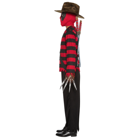 Disfraz De Freddy Pool Infantil - Disfraces Freddy Krueger Y Deadpool - Disfraces de Asesino Pesadillas Infantil