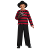 Disfraz De Freddy para niño - Disfraces Freddy Krueger - Disfraces de Asesino Pesadillas Infantil