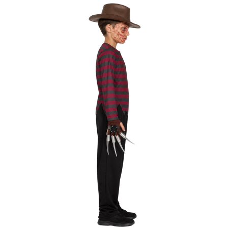 Disfraz De Freddy para Niño - Disfraces Freddy Krueger - Disfraces de Asesino Pesadillas Infantil