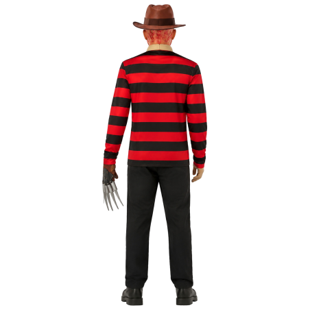 Disfraz De Freddy Con Mascara y manos Infantil - Disfraces Freddy Krueger - Disfraces de Asesino Pesadillas Infantil
