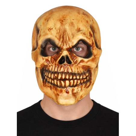 Mascara Calavera o Esqueleto Latex - Mascaras de Halloween - Mascaras y Antifaces