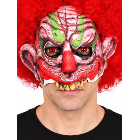 Mascara Payaso Sin Barbilla - Mascas de Halloween Payasos Asesinos - Mascaras Halloween