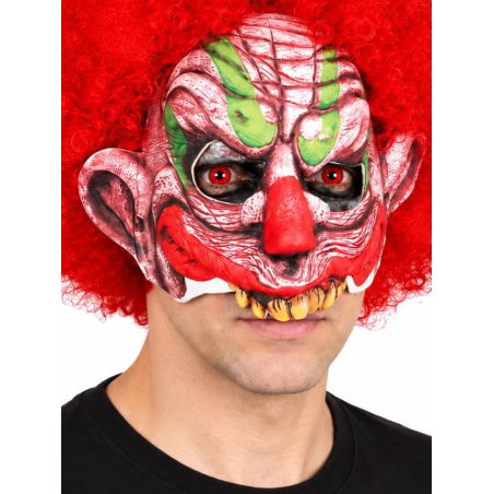 Mascara Payaso Sin Barbilla - Mascas de Halloween Payasos Asesinos - Mascaras Halloween