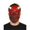 Mascara Demonio colmillos - Mascaras Halloween de Diablos - Mascaras y Antifaces