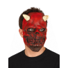 Mascara Demonio colmillos - Mascaras Halloween de Diablos - Mascaras y Antifaces