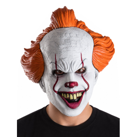 Mascara de Payaso Asesino IT - Complementos de Halloween Pennywise - Mascaras de Payasos Asesinos