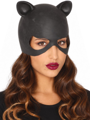 Mascara Mujer Gata Latex - Mascaras Cat Woman - Mascaras y Antifaces