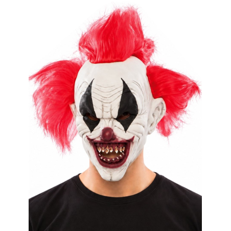 Mascara Payaso Diabolico Rombos - Mascaras Halloween Payasos Asesinos - Mascaras y Antifaces