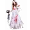 Disfraz De Novia Cadaver Sangrienta Mujer - Disfraces Halloween Zombies - Disfraces de Zombies para Mujer