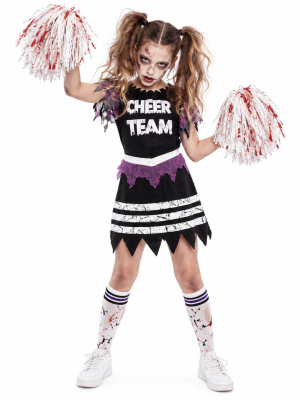Disfraz De Animadora Zombie Infantil