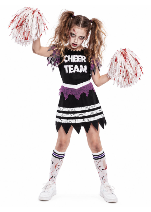 Disfraz De Animadora Zombie Infantil