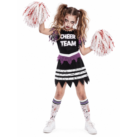 Disfraz De Animadora Zombie Infantil