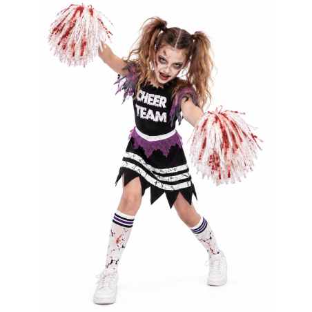 Disfraz De Animadora Zombie Infantil