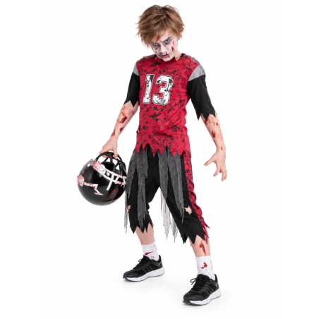 Disfraz De Jugador De Futbol Americano Zombie Infantil