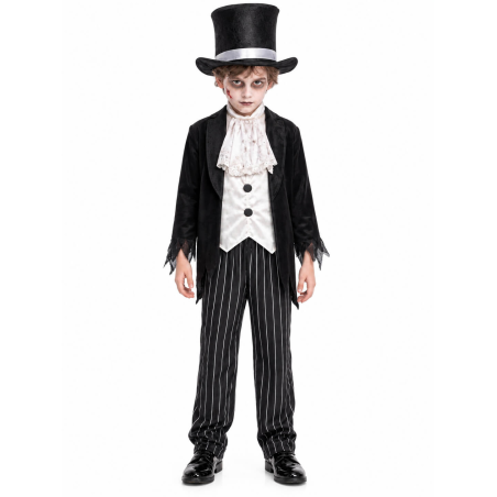 Disfraz De Novio Cadaver Infantil - Disfraces Halloween Zombies - Disfraces de Zombies para Niños