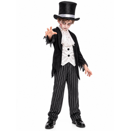 Disfraz De Novio Cadaver Infantil - Disfraces Halloween Zombies - Disfraces de Zombies para Niños