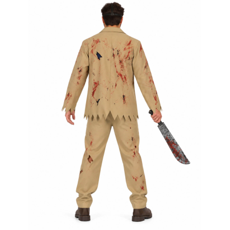 Disfraz de Jason Killer Marron para hombre - Disfraces de Halloween