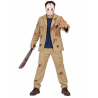 Disfraz de Jason Marron Hombre - Disfraces de Halloween Viernes 13 - Disfraces de Asesino Hockey para Hombre