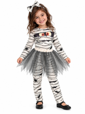 Disfraz De Momia Niña - Disfraces Halloween Infantiles - Disfraces de Hombres Lobo, Momias y Fantasmas Infantil