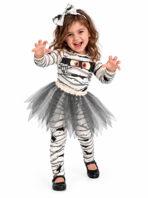 Disfraz De Momia Niña - Disfraces Halloween Infantiles - Disfraces de Hombres Lobo, Momias y Fantasmas Infantil