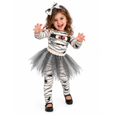Disfraz De Momia Niña - Disfraces Halloween Infantiles - Disfraces de Hombres Lobo, Momias y Fantasmas Infantil