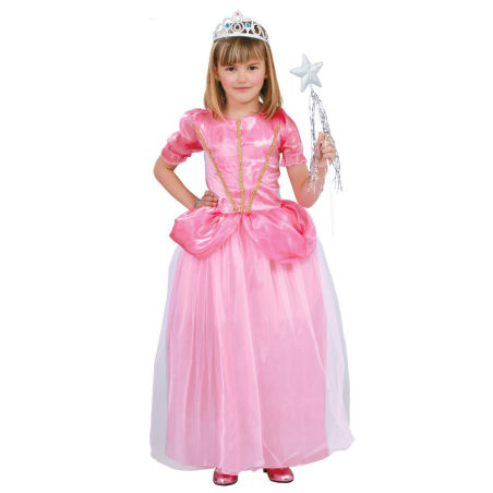 Disfraz de Princesa Rosa de Baile Niña - Disfraces de Princesas y Principes Infantiles