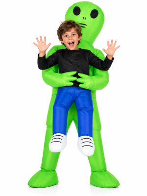 Disfraz De Alien Hinchable Infantil - Disfraces Originales Niños - Disfraces del Espacio Infantiles