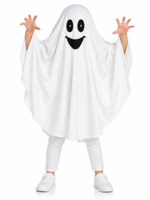 Disfraz De Fantasma Blanco Infantil - Disfraces Halloween Niños - Disfraces de Hombres Lobo, Momias y Fantasmas Niño