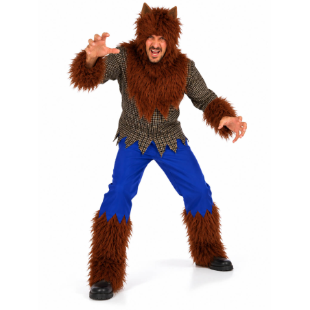 Disfraz De Hombre Lobo Adulto - Disfraces Halloween Hombre - Disfraces de Hombres Lobo, Momias y Fantasmas Hombre