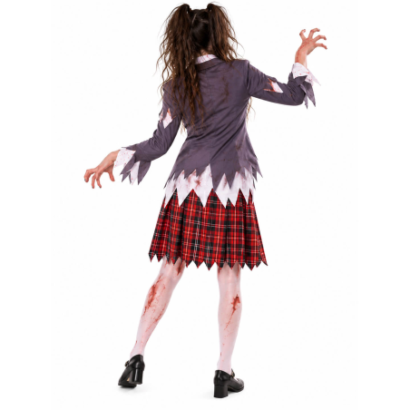 Disfraz De Zombie Colegiala Mujer - Disfraces Halloween Zombies - Disfraces de Mujer