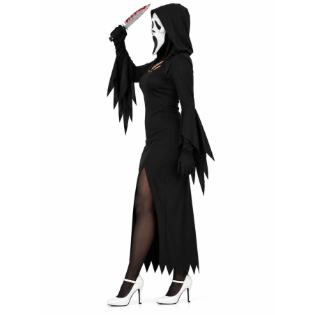 Disfraz De Scream para Mujer - Disfraces Halloween Ghost Face Chicas - Disfraces de Scream para Adulto