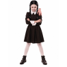 Disfraz de Miércoles para Niña - Disfraces de la Familia Addams - Disfraces Familia de Terror Infantiles