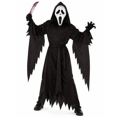 Disfraz De Scream Para Niño - Disfraces Halloween Ghost Face - Disfraces de Scream Infantiles