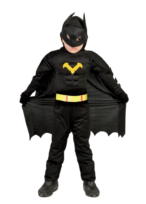 Ropa De Disfraz De Superhéroe De Batman Para Niños Con Máscaras