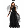Disfraz de Angel Negro para Niña - Disfraces Halloween Angeles y Demonios - Disfraces de Angeles y Demonio para Niñas